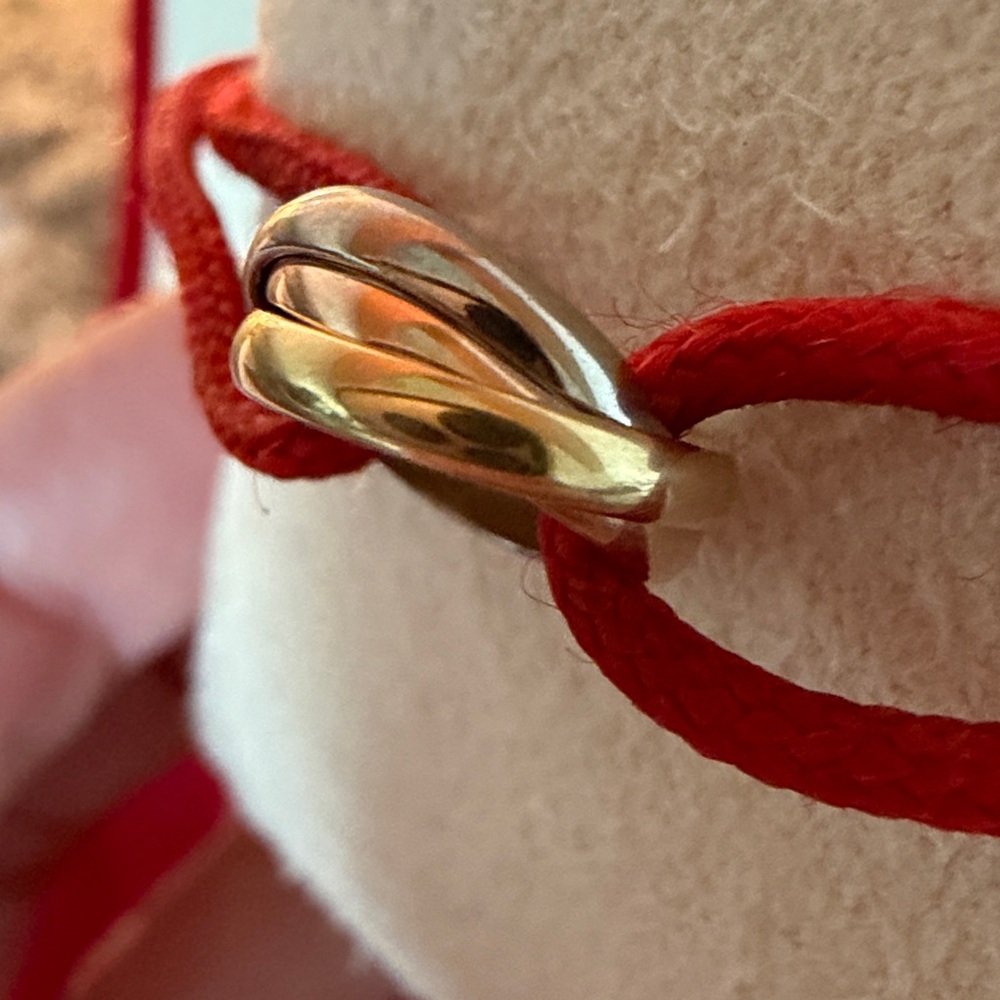 Cartier Trinity Cord Bracelet - Picture 4 of 12